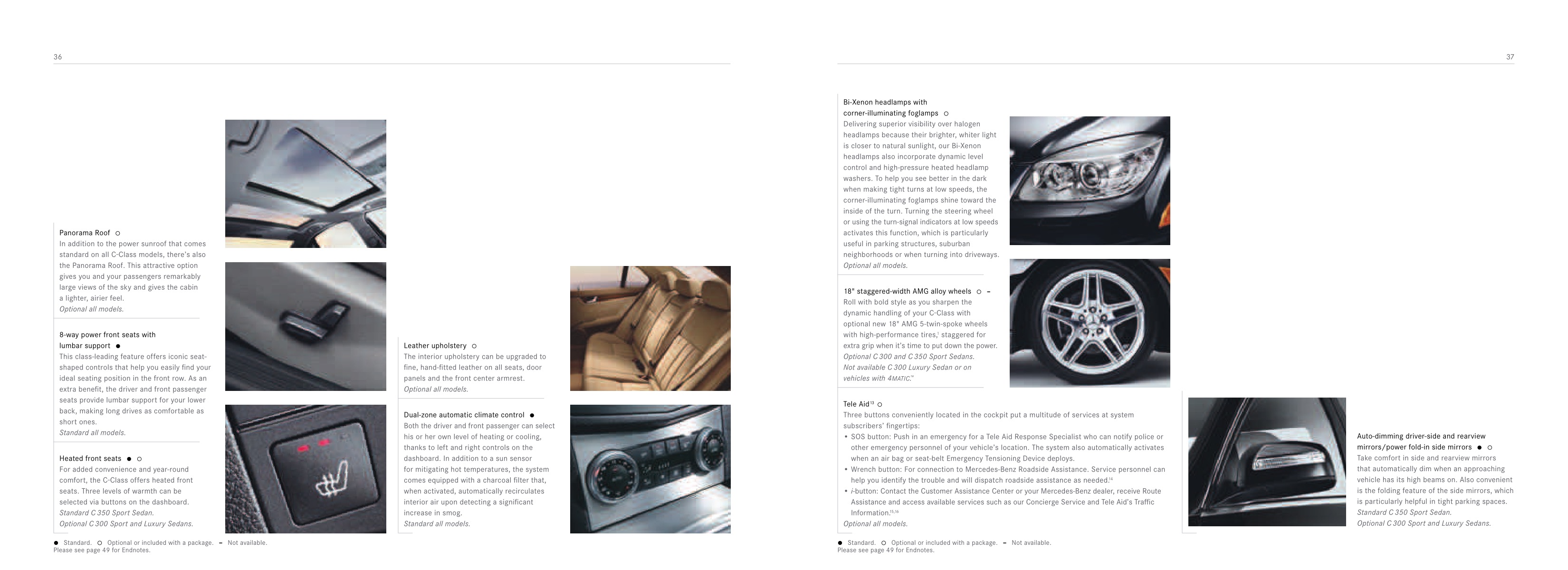 2008 Mercedes-Benz C-Class Brochure Page 20
